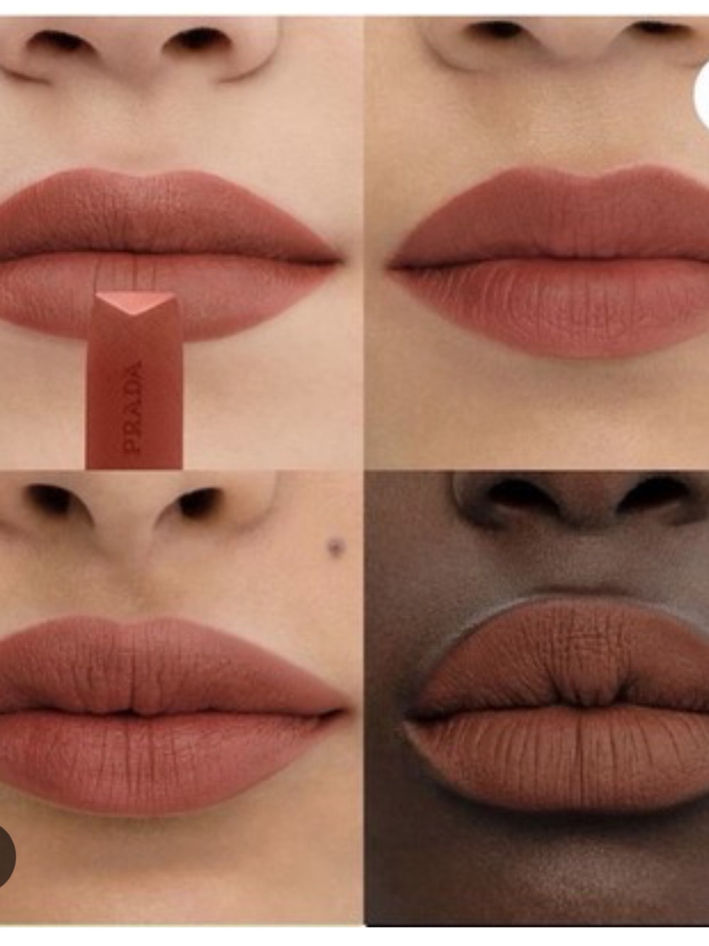 Prada B05 Fauve Prada Beauty Monochrome Hyper Matte Refillable Lipstick